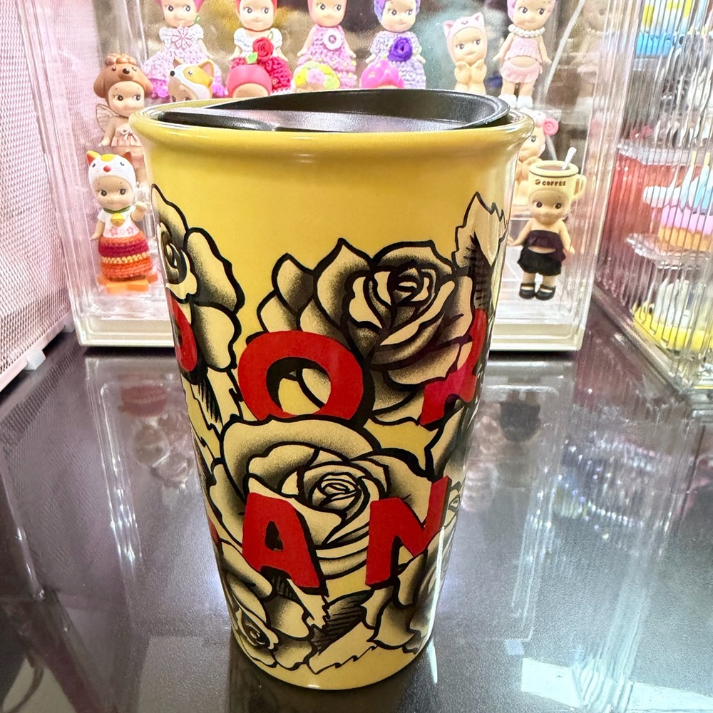 Starbucks Portland double wall ceramic tumbler